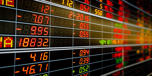 stock market display quotes