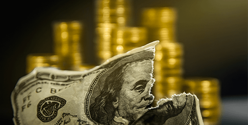 gold soaring