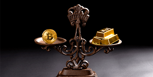 gold vs bitcoin