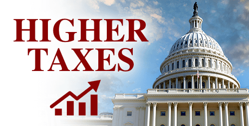 higher taxes