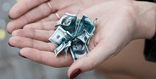 dollar diminished
