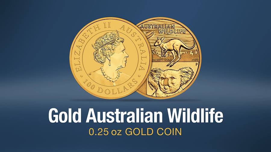 Gold Australian Wildlife