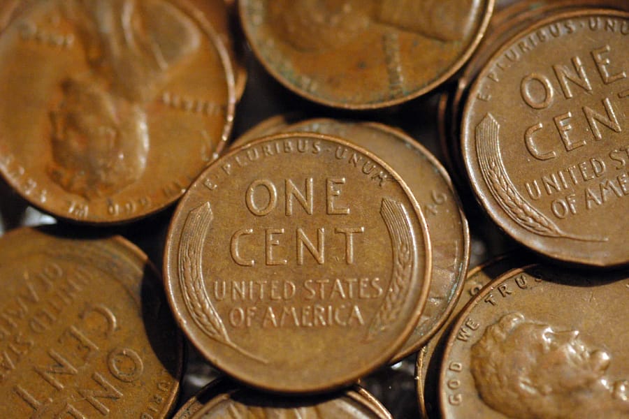 one cent