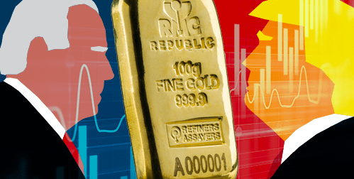 rise in gold