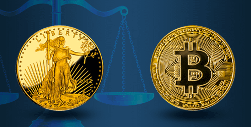 bitcoin plunge not gold