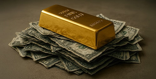Banks Swap the Dollar for Gold