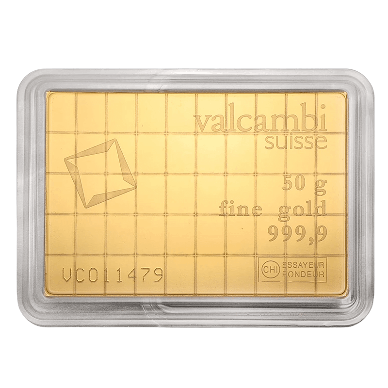 Valcambi Combibar 50x1 (Back)
