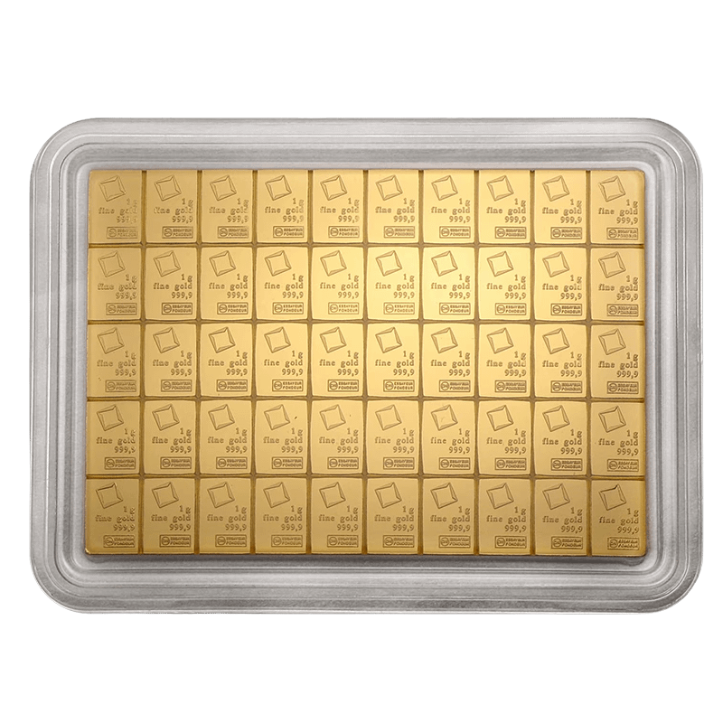 Valcambi Combibar 50x1 (Front)
